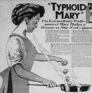 Typhoid Mary cooking